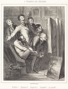 Gennem værkstederne af Honoré Daumier