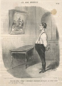 Køb af et urtavle af Honoré Daumier