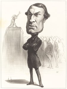 Achille Fuld af Honoré Daumier