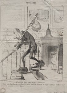 Aktualiteter (nr. 128): Mr. Dupin i sine små sko af Honoré Daumier