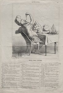 Aktualiteter (nr. 43): Marts uden fastelavn af Honoré Daumier
