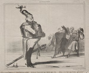 Aktualiteter (nr. 71): Hvorfor tager de mine penge... af Honoré Daumier