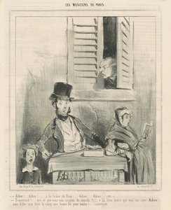 Farvel! ... Ved Guds nåde ... af Honoré Daumier