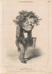 Adolphe Cremieux af Honoré Daumier
