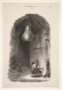 Ah! Hans! af Honoré Daumier
