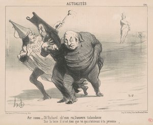 Luft kendt: Åh! Richard Åh! Min konge ... af Honoré Daumier