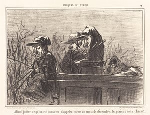 Skal smage det, vi blev enige om at kalde... af Honoré Daumier