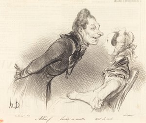 Kom nu... fuck denne herre... lige nu... af Honoré Daumier
