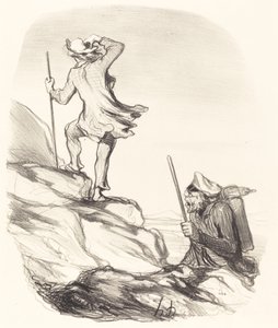 Ser du et civiliseret sted... af Honoré Daumier