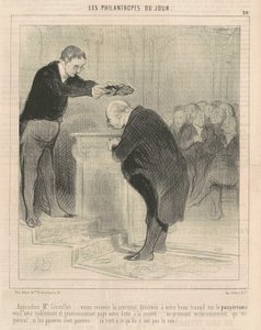 Henvend dig til hr. Gérenflot ... kom og modtag ... af Honoré Daumier