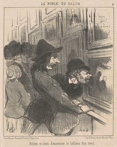 Kunstnere undersøger... af Honoré Daumier