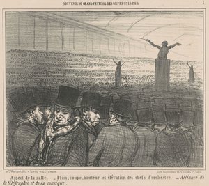 Rummets udseende af Honoré Daumier