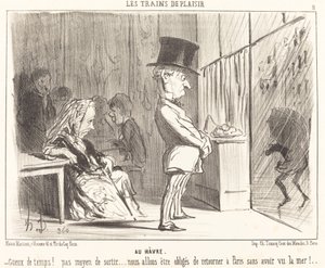 Til havnen af Honoré Daumier