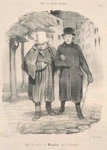 Efter at have været en del af muscadinerne under direktionen af Honoré Daumier