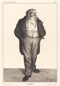Baillot af Honoré Daumier