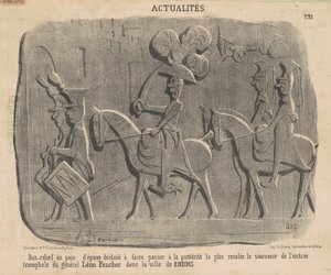 Honningkager bas-relief... af Honoré Daumier