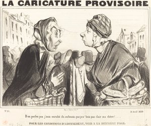 Tal ikke om det, jeg er dækket af hjerner... af Honoré Daumier