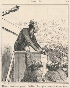 God mulighed for at tjekke... af Honoré Daumier