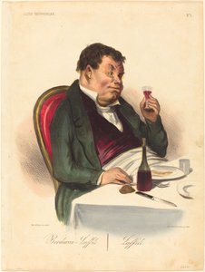 Bordeaux-Laffite af Honoré Daumier