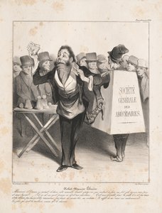 Caricaturana: Pl. 14, Robert Macaire Boghandler Caricaturana: Pl. 14, Robert Macaire Boghandler, 183 af Honoré Daumier