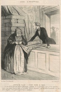 Calico gulerødder af Honoré Daumier