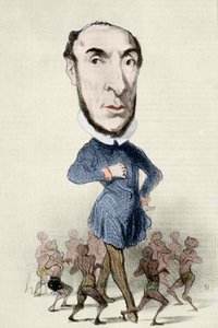 Tegnefilm om Victor Schoelcher (1804-1893) og slaveriets afskaffelse - af Honore Daumier. af Honoré Daumier