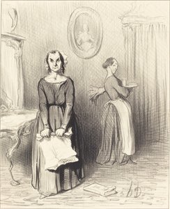 Denne dagbog finder mit arbejde ynkeligt... af Honoré Daumier