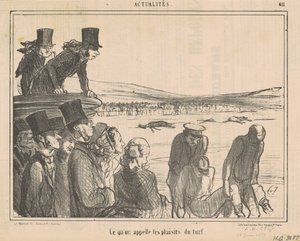 Det, vi kalder græstørvens fornøjelser af Honoré Daumier