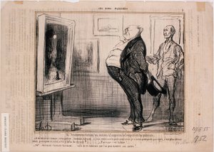 Disse Bons Parisiens- M. Prudhomme besøger værkstederne ... af Honoré Daumier