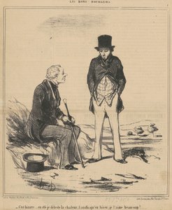 Det er mærkeligt... været af Honoré Daumier