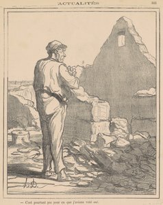 Men det er ikke derfor... af Honoré Daumier