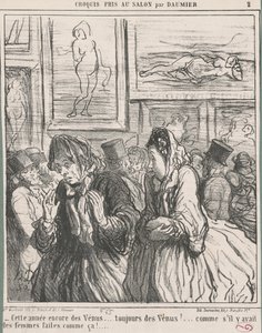I år igen Venus... af Honoré Daumier