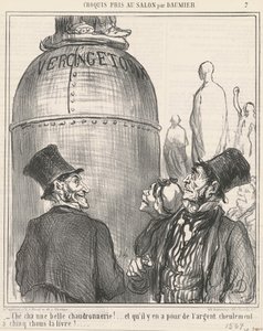 Ché cha en smuk kedelfremstilling! af Honoré Daumier