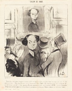 Charmet over at blive afsløret... af Honoré Daumier
