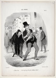 Kom med, kære... af Honoré Daumier
