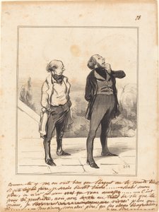 Som du går... af Honoré Daumier