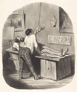 Hvordan, Saint-Gervais tog det her... af Honoré Daumier