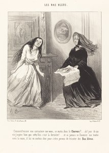 Hvordan! endnu en karikatur på os... af Honoré Daumier