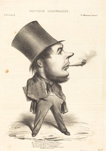 Daumier var den almindelige maler... af Honoré Daumier