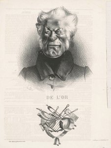 Guld (J. -Ant. -Adrien Delort) af Honoré Daumier