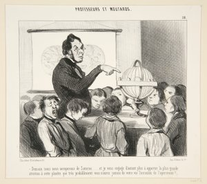 I morgen skal vi tage os af Saturn af Honoré Daumier