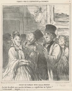 Foran maleriet af M. G. Moreau af Honoré Daumier