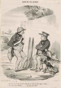 At sige, at jeg ikke kunne skyde ... af Honoré Daumier