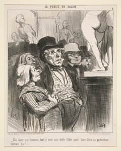 Sig nej af Honoré Daumier