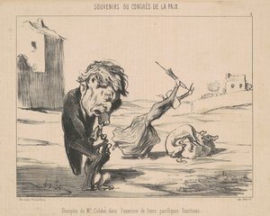 Disciple af M. Cobden af Honoré Daumier