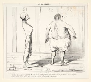 Sig det, far Drouillet, med ca af Honoré Daumier