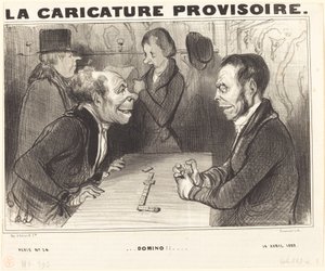 Domino!! af Honoré Daumier