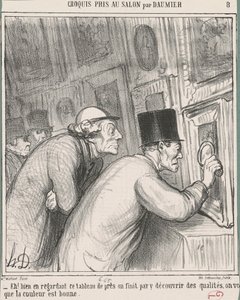 Hej! Tag et godt kig på denne tabel af Honoré Daumier