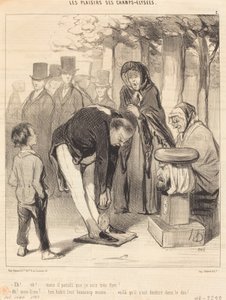 Øh!... Øh!... men det ser ud til at... af Honoré Daumier