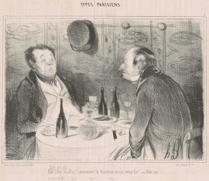 Jamen smart! hvordan finder du denne! af Honoré Daumier